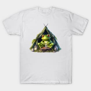 Camping Frog T-Shirt